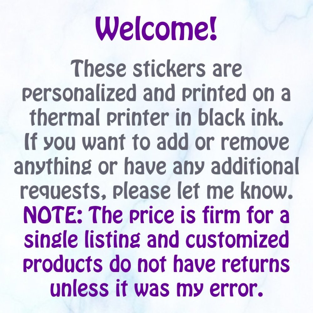 50 Thank you Stickers Thermal Scalloped flowers Glossy - Picture 5 of 5